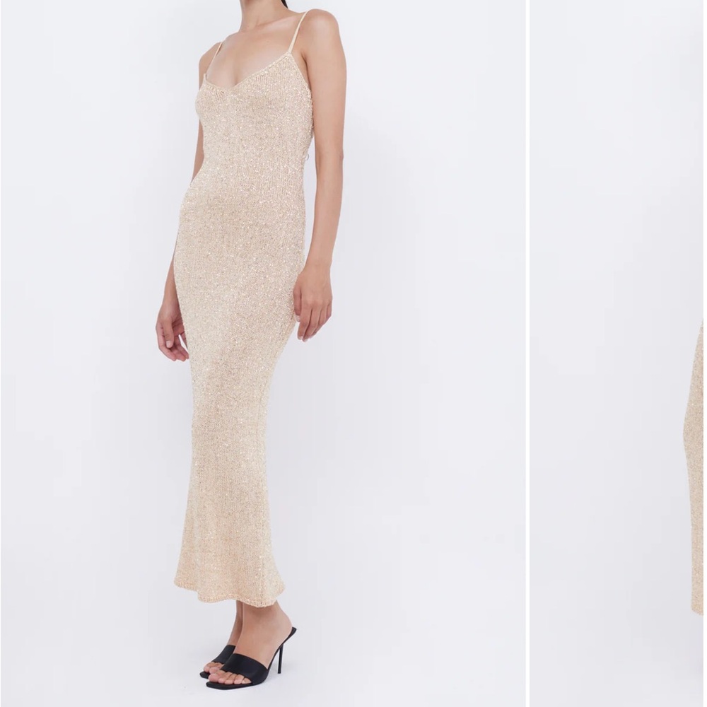Bec + Bridge Sadie Sequin knit slip dress